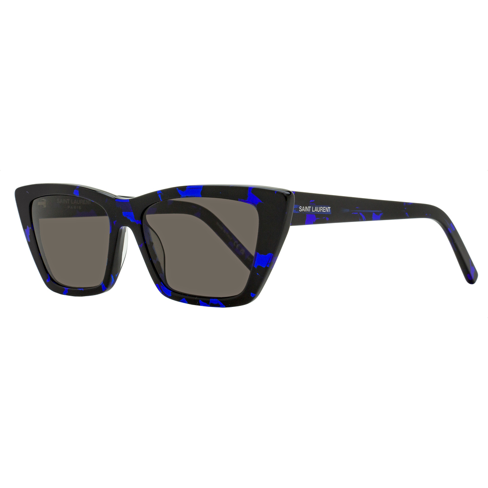 Saint Laurent Mica Sunglasses SL 276 009 Blue Havana 53mm YSL